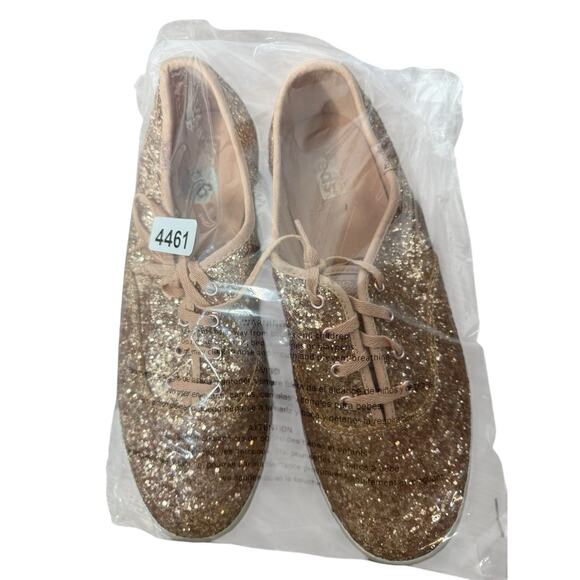 Keds Champion Glitter Celebration Lace Up,‎ Style# WF66847, 9.5 wide Rose Gold - Picture 6 of 6